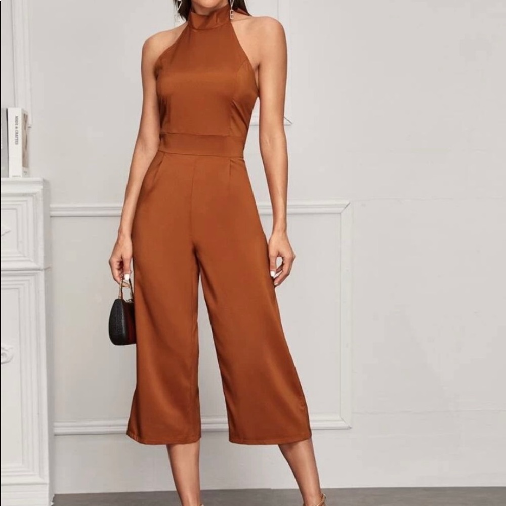 Tan Romper - Picture 2 of 3